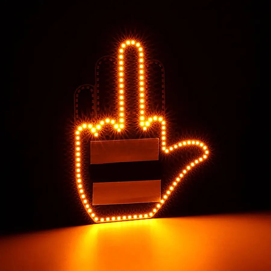 LED Hand Sign
