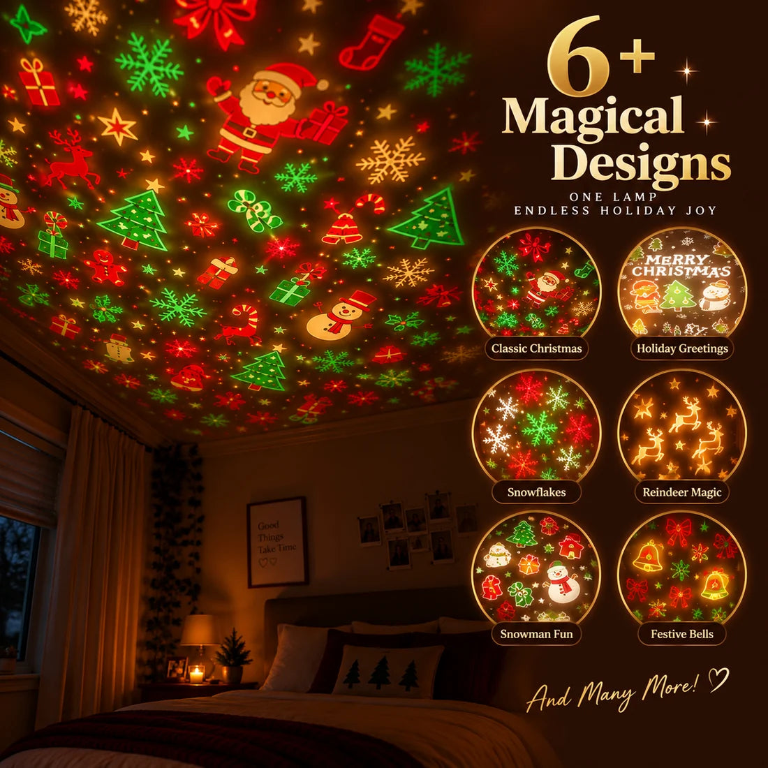 Eynoria™ Christmas Projector