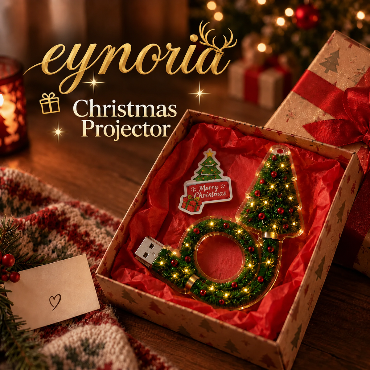 Eynoria™ Christmas Projector