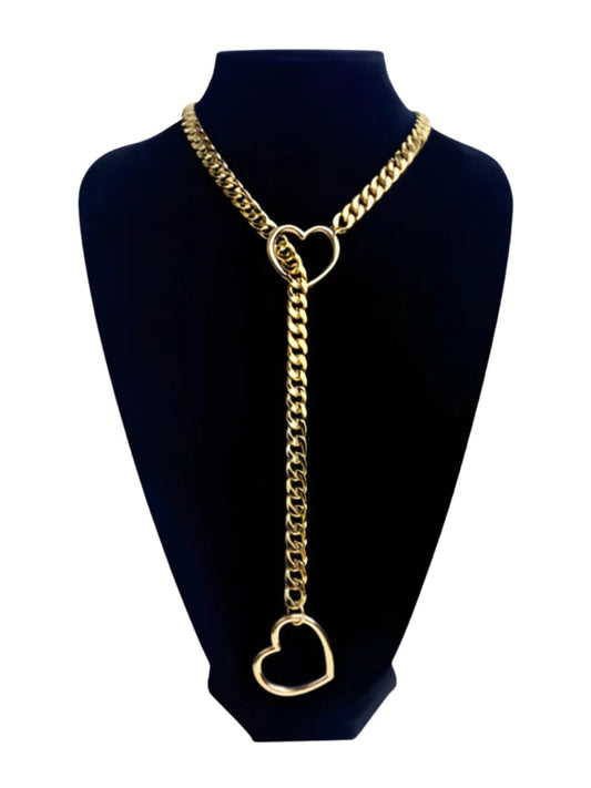 Heart Slips Chain